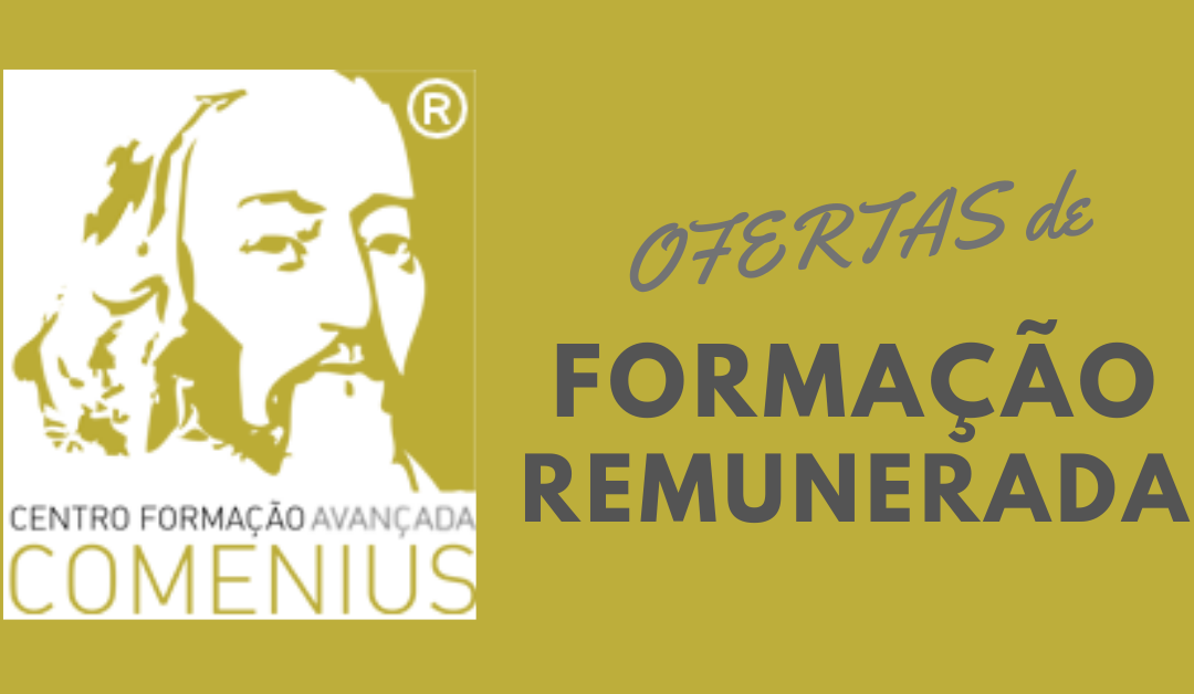 Comenius oferece formação remunerada no Porto, Braga, Coimbra, Penafiel, Guarda, Figueira da Foz