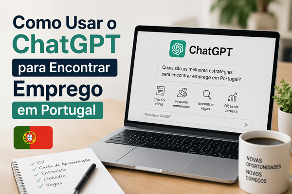 Como Usar o ChatGPT para Encontrar Emprego em Portugal